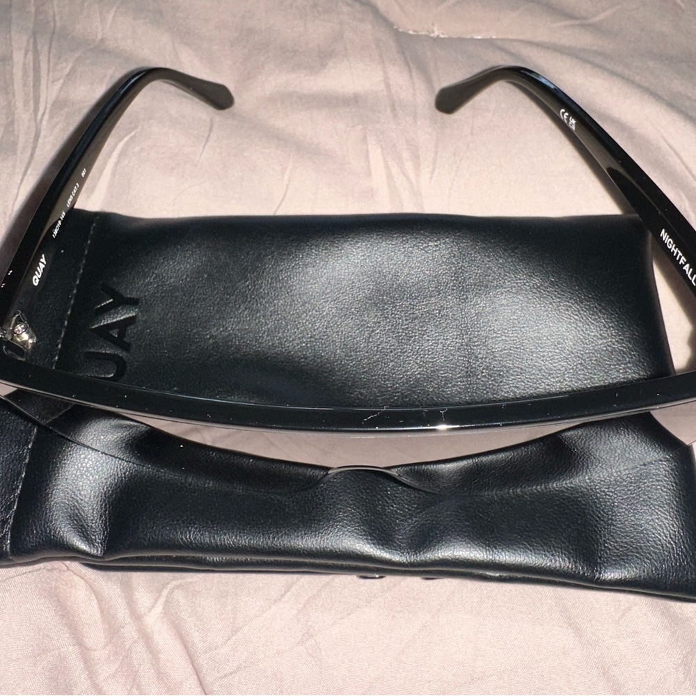 Brand New Nightfall Sunglasses size M w/  pouch.Black Frame-Smoke Polarized lens - Picture 4 of 6